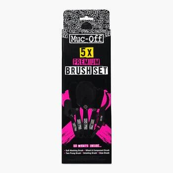 MUC-OFF ZESTAW 5 SZCZOTEK Premium Brush Set
